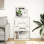 Estantería de madera de ingeniería blanco 63x20x90 cm de , Librerías y estanterías - Ref: Foro24-858138, Precio: 45,56 €, Des...