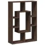 Engineered wood brown oak bookshelf 63x20x90 cm by , Bookcases and shelves - Ref: Foro24-858144, Price: 49,78 €, Discount: %