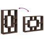 Engineered wood brown oak bookshelf 63x20x90 cm by , Bookcases and shelves - Ref: Foro24-858144, Price: 50,66 €, Discount: %