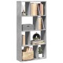Regal aus grauem Beton-Holzwerkstoff 60x20x120 cm von , Bücherregale und Regale - Ref: Foro24-858150, Preis: 60,73 €, Rabatt: %