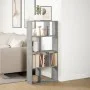 Engineered wood shelf in gray concrete 60x20x120 cm by , Bookcases and shelves - Ref: Foro24-858150, Price: 59,33 €, Discount: %