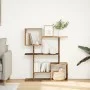 Aged engineering wood divider bookcase 92x29x112 cm by , Bookcases and shelves - Ref: Foro24-858127, Price: 66,36 €, Discount: %