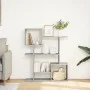 Wooden gray Sonoma engineering divider bookcase 92x29x112 cm by , Bookcases and shelves - Ref: Foro24-858125, Price: 60,26 €,...