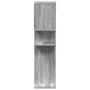 Wooden gray Sonoma engineering divider bookcase 92x29x112 cm by , Bookcases and shelves - Ref: Foro24-858125, Price: 60,26 €,...