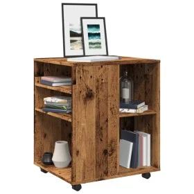 Rollschrank aus gealtertem Ingenieurholz 60x53x72 cm von , Schließfächer und Lagerschränke - Ref: Foro24-856658, Preis: 97,56...