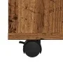 Engineered wood aged cabinet with wheels 60x53x72 cm by , Lockers and storage cabinets - Ref: Foro24-856658, Price: 97,56 €, ...
