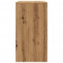 Handcrafted engineered wood oak console table 89x41x76.5 cm by , Side tables - Ref: Foro24-856775, Price: 77,59 €, Discount: %