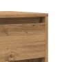 Handcrafted engineered wood oak console table 89x41x76.5 cm by , Side tables - Ref: Foro24-856775, Price: 75,76 €, Discount: %