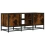 TV-Möbel aus Metall und Holz, Eichen-Ingenieurholz, 100x35x41 cm. von , TV-Möbel - Ref: Foro24-848836, Preis: 62,69 €, Rabatt: %
