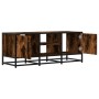 TV-Möbel aus Metall und Holz, Eichen-Ingenieurholz, 100x35x41 cm. von , TV-Möbel - Ref: Foro24-848836, Preis: 63,45 €, Rabatt: %