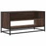 TV-Möbel aus Metall und Holz, braune Eiche, 91x40x46 cm. von , TV-Möbel - Ref: Foro24-848888, Preis: 48,07 €, Rabatt: %