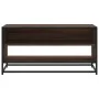 TV-Möbel aus Metall und Holz, braune Eiche, 91x40x46 cm. von , TV-Möbel - Ref: Foro24-848888, Preis: 48,07 €, Rabatt: %