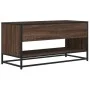 TV-Möbel aus Metall und Holz, braune Eiche, 91x40x46 cm. von , TV-Möbel - Ref: Foro24-848888, Preis: 48,07 €, Rabatt: %