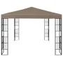 Taupe gray gazebo 4x3 m by , Tents and gazebos - Ref: Foro24-312258, Price: 251,62 €, Discount: %