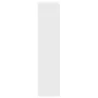 Three-level white wooden divider bookcase 123x29x123 cm by , Bookcases and shelves - Ref: Foro24-857985, Price: 64,37 €, Disc...