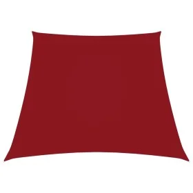 Trapezförmiges Sonnensegel aus rotem Oxford-Tuch 2/4x3 m von vidaXL, Sonnenschirme - Ref: Foro24-135681, Preis: 28,74 €, Raba...