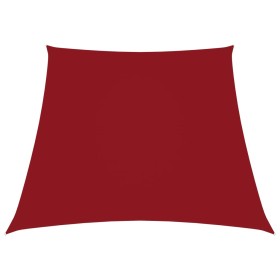 Trapezoidal red Oxford fabric sail awning 2/4x3 m by vidaXL, Umbrellas - Ref: Foro24-135681, Price: 29,12 €, Discount: %