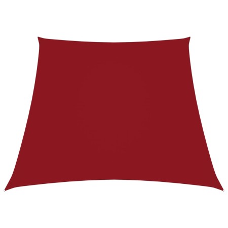 Trapezförmiges Sonnensegel aus rotem Oxford-Tuch 2/4x3 m von vidaXL, Sonnenschirme - Ref: Foro24-135681, Preis: 29,12 €, Raba...