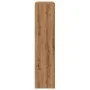 Divider bookcase 4 levels oak wood artisan 123x29x123 cm by , Bookcases and shelves - Ref: Foro24-857993, Price: 71,72 €, Dis...