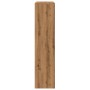 Librería divisora 4 niveles madera roble artisan 123x29x123 cm de , Librerías y estanterías - Ref: Foro24-857993, Precio: 75,...