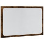 LED oak Sonoma engineered wood bathroom mirror 60x8.5x38 cm by , bathroom vanities - Ref: Foro24-834927, Price: 42,63 €, Disc...
