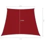 Trapezoidal red Oxford fabric sail awning 2/4x3 m by vidaXL, Umbrellas - Ref: Foro24-135681, Price: 28,74 €, Discount: %