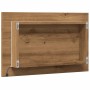 Bathroom mirror with LED light oak artisan 60x8.5x38 cm by , bathroom vanities - Ref: Foro24-856266, Price: 44,14 €, Discount: %