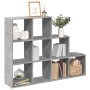 Bücherregal mit 3 Ebenen aus grauem Holz, 137,5x29x103,5 cm. von , Bücherregale und Regale - Ref: Foro24-857979, Preis: 87,30...