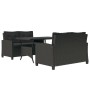 3-piece garden dining set with black synthetic rattan cushions by , Garden sets - Ref: Foro24-3095249, Price: 767,27 €, Disco...
