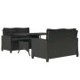 3-piece garden dining set with black synthetic rattan cushions by , Garden sets - Ref: Foro24-3095249, Price: 688,45 €, Disco...