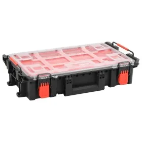 Black PP portable flight case 55.5x34.5x13.5 cm by , Camera bags and cases - Ref: Foro24-4007257, Price: 41,68 €, Discount: %