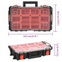 Black PP portable flight case 55.5x34.5x13.5 cm by , Camera bags and cases - Ref: Foro24-4007257, Price: 42,31 €, Discount: %