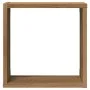 Estantes cubo de pared 2 uds madera roble artisan 30x15x30 cm de , Estantes y estanterías - Ref: Foro24-856579, Precio: 29,91...