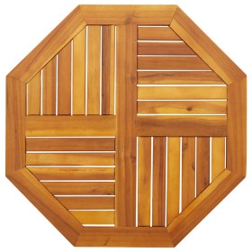 Massiver achteckiger Esstisch aus Akazienholz 70x70x2 cm. von , Tischplatten - Ref: Foro24-4004261, Preis: 50,59 €, Rabatt: %