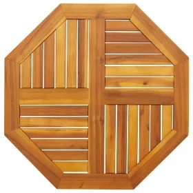 Tablero de mesa octogonal madera maciza de acacia 70x70x2 cm de , Tableros para mesas - Ref: Foro24-4004261, Precio: 49,36 €,...
