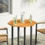 Solid acacia wood octagonal table top 70x70x2 cm by , Table tops - Ref: Foro24-4004261, Price: 49,36 €, Discount: %