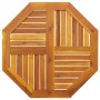 Solid acacia wood octagonal table top 70x70x2 cm by , Table tops - Ref: Foro24-4004261, Price: 42,93 €, Discount: %