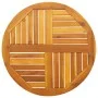 Solid acacia wood round table top Ø70x2 cm by , Table tops - Ref: Foro24-4004249, Price: 54,10 €, Discount: %