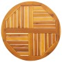 Tablero de mesa redondo madera maciza de acacia Ø70x2 cm de , Tableros para mesas - Ref: Foro24-4004249, Precio: 50,51 €, Des...
