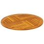 Solid acacia wood round table top Ø70x2 cm by , Table tops - Ref: Foro24-4004249, Price: 55,33 €, Discount: %