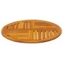 Solid acacia wood round table top Ø70x2 cm by , Table tops - Ref: Foro24-4004249, Price: 54,10 €, Discount: %