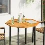 Tablero de mesa octogonal madera maciza de acacia 90x90x2,2 cm de , Tableros para mesas - Ref: Foro24-4004263, Precio: 96,10 ...