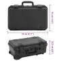 Maletín portátil de vuelo PP negro 55x35x22,5 cm by , Camera bags and cases - Ref: Foro24-4007250, Price: 105,80 €, Discount: %