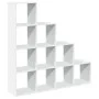 Librería divisora 4 niveles madera blanca 131,5x29x131,5 cm by , Bookcases and shelves - Ref: Foro24-857967, Price: 89,33 €, ...
