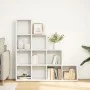 Librería divisora 4 niveles madera blanca 131,5x29x131,5 cm by , Bookcases and shelves - Ref: Foro24-857967, Price: 89,33 €, ...