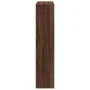 Librería divisora 4 niveles marrón roble 131,5x29x131,5 cm by , Bookcases and shelves - Ref: Foro24-857973, Price: 98,23 €, D...
