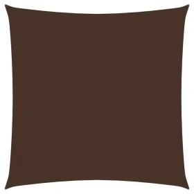 Square sail awning Oxford fabric brown 2x2 m by vidaXL, Umbrellas - Ref: Foro24-135795, Price: 23,28 €, Discount: %