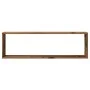 Würfel-Wandregale, 2 Stück, verwittertes Holz, 100x15x30 cm. von , Regale und Regale - Ref: Foro24-856582, Preis: 36,94 €, Ra...