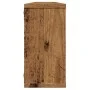 Würfel-Wandregale, 2 Stück, verwittertes Holz, 100x15x30 cm. von , Regale und Regale - Ref: Foro24-856582, Preis: 36,94 €, Ra...