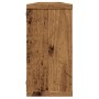 Würfel-Wandregale, 2 Stück, verwittertes Holz, 100x15x30 cm. von , Regale und Regale - Ref: Foro24-856582, Preis: 35,63 €, Ra...